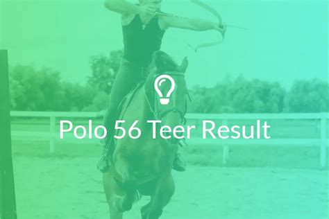 polo morning teer result